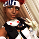 Karupups’ image of herself cosplaying as Apex Legends’ Lifeline